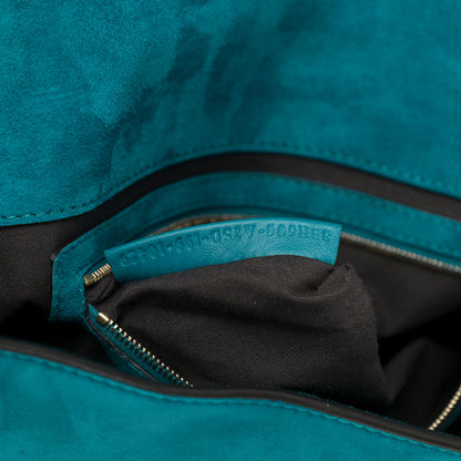 Fendi Chamois Baguette Ottanio 7 of 10
