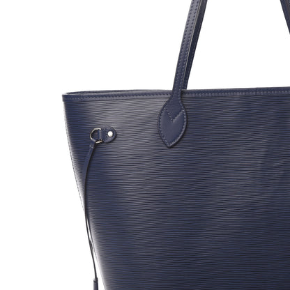 Louis Vuitton Epi Neverfull MM Indigo 9 of 11