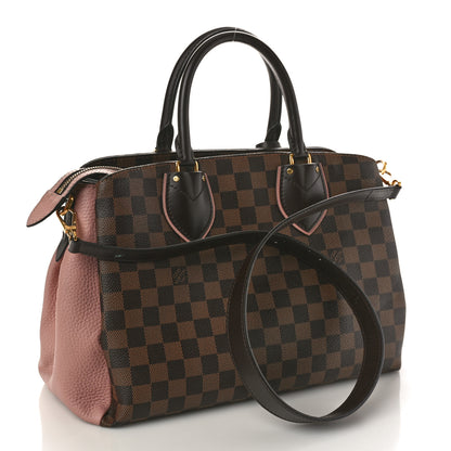 Louis Vuitton Cuir Taurillon Damier Ebene Normandy Magnolia 3 of 15
