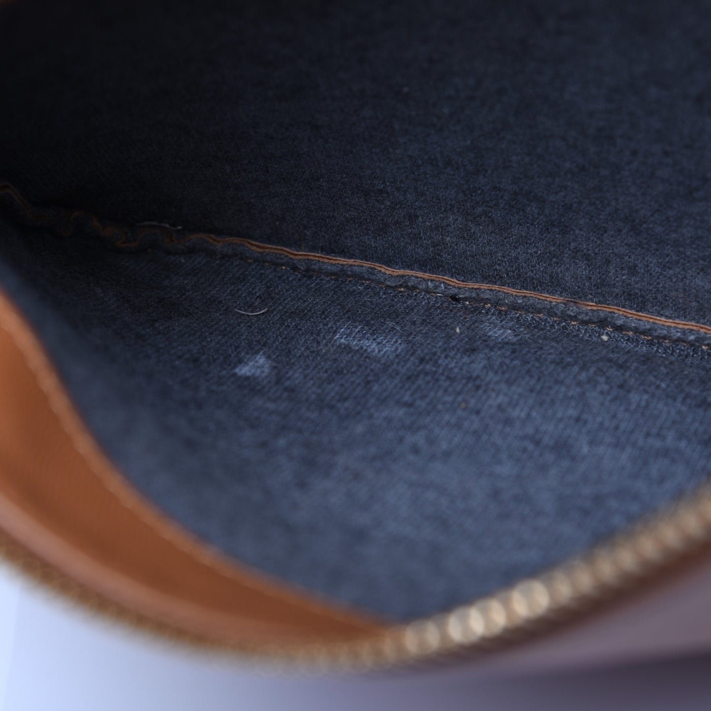 Lambskin Small Trio Crossbody Bag Tan