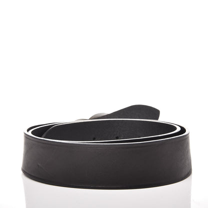 Saint Laurent Calfskin Heart Belt 85 Black 2 of 7