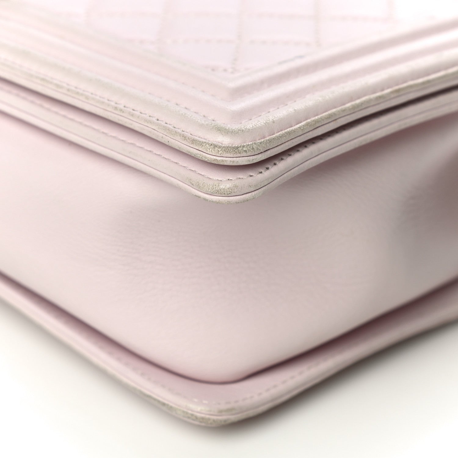 Chanel Lambskin Quilted New Medium Boy Flap Light Pink 9 of 16
