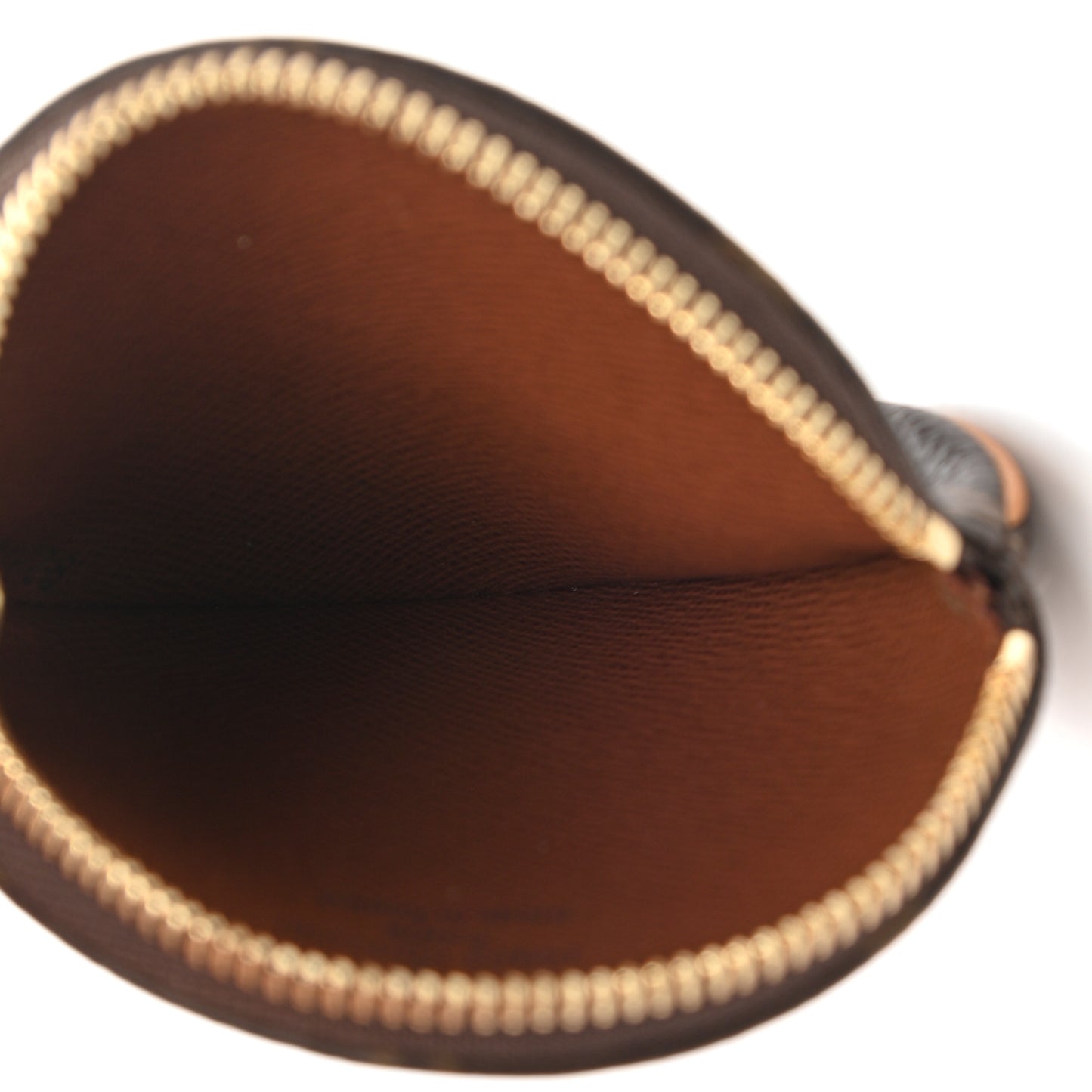 Monogram Round Coin Purse