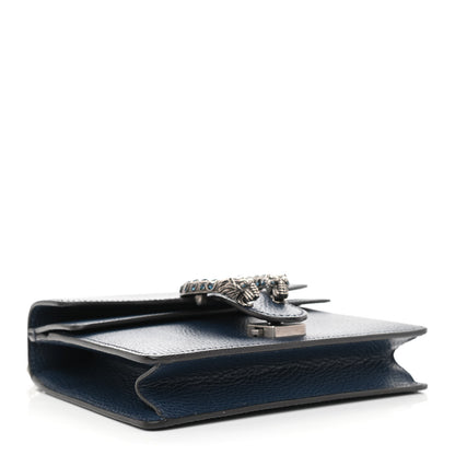 Gucci Dollar Calfskin Crystal Mini Dionysus Shoulder Bag Blue Agata Montana Sapphire 4 of 9