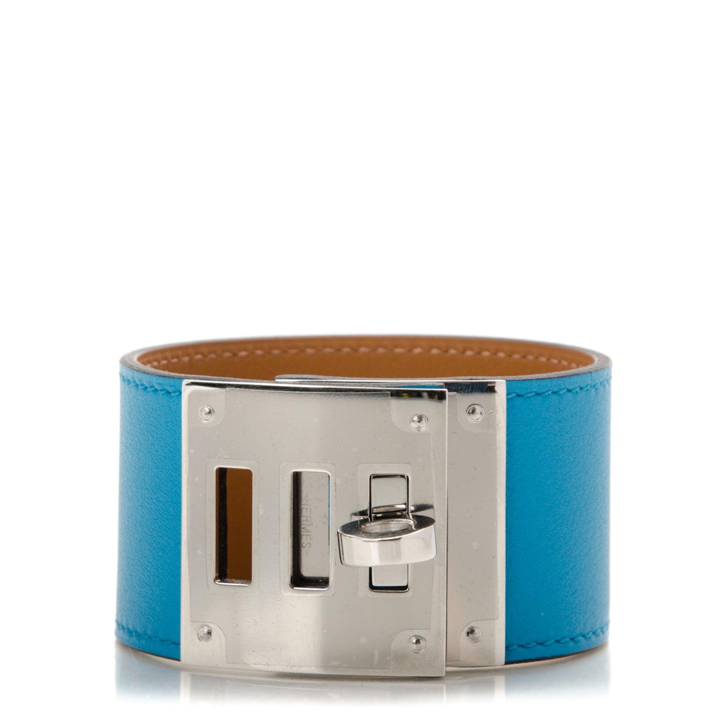 Swift Kelly Dog Bracelet Cuff M Bleu Zanzibar
