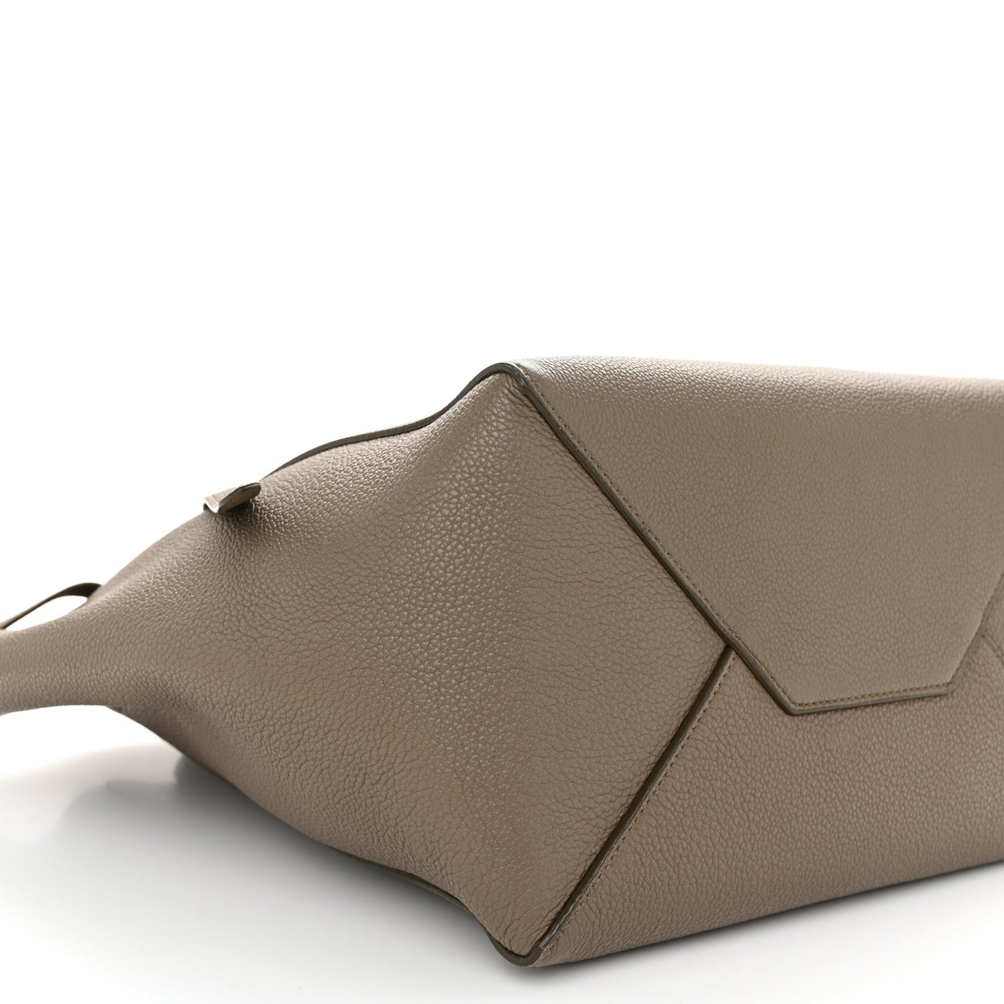 Soft Grained Calfskin Small Belt Cabas Phantom Taupe
