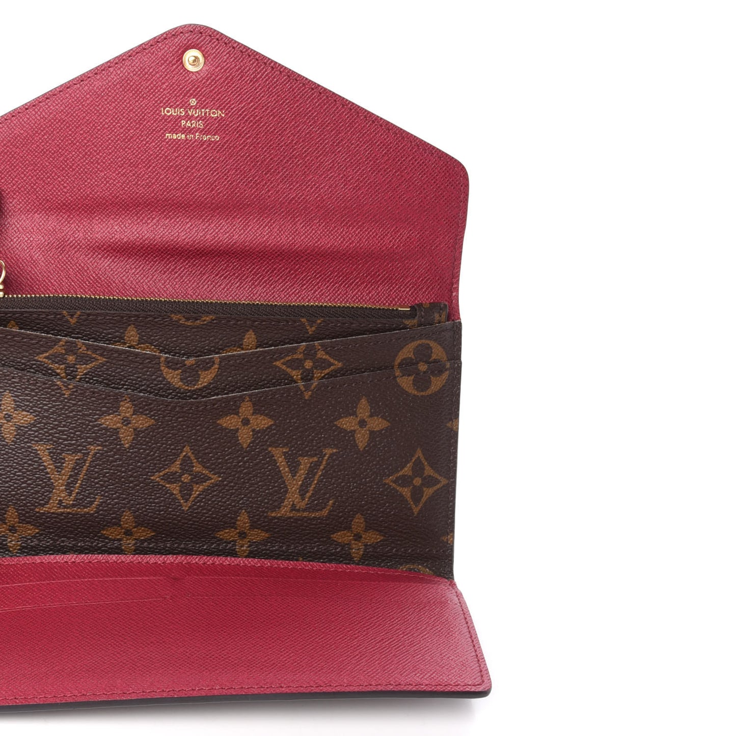 Monogram Josephine Wallet Rouge