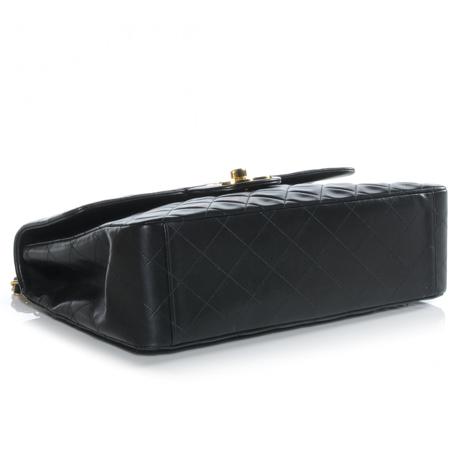 Chanel Lambskin XL Jumbo Flap Black 4 of 9