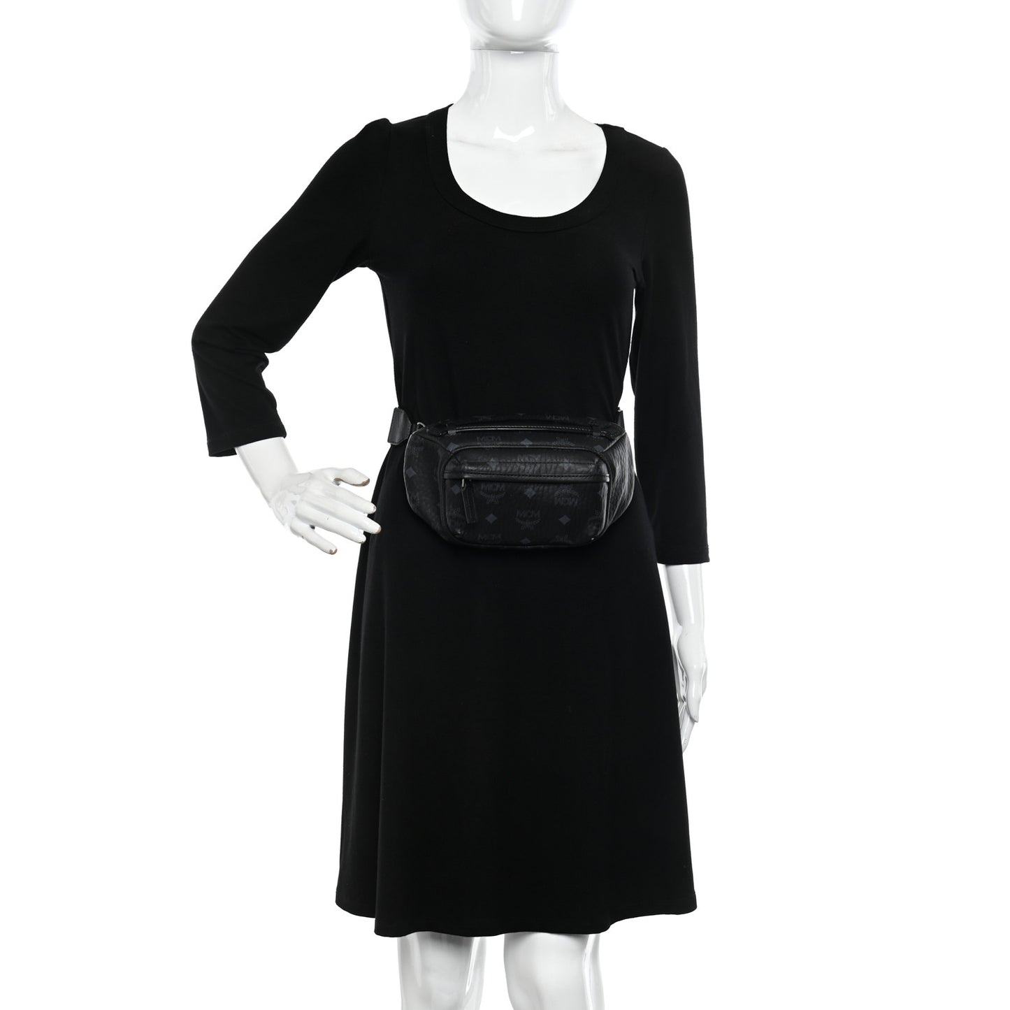 Visetos Small Belt Bag Black