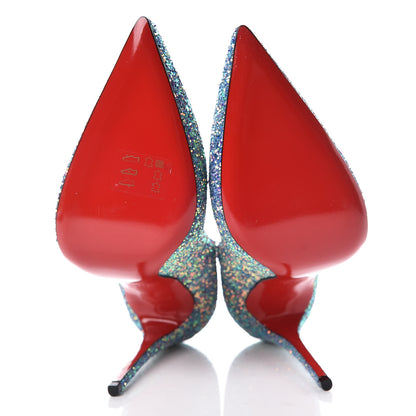 Christian Louboutin Glitter So Kate Dragonfly 120 Pumps 37.5 China Blue 5 of 11