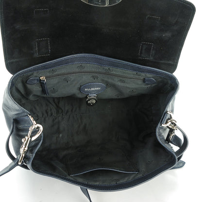 Mulberry Polished Buffalo Medium Alexa Midnight Blue 5 of 9
