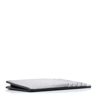 Saint Laurent Calfskin 5 Fragments Zip Pouch Card Holder Black 4 of 13