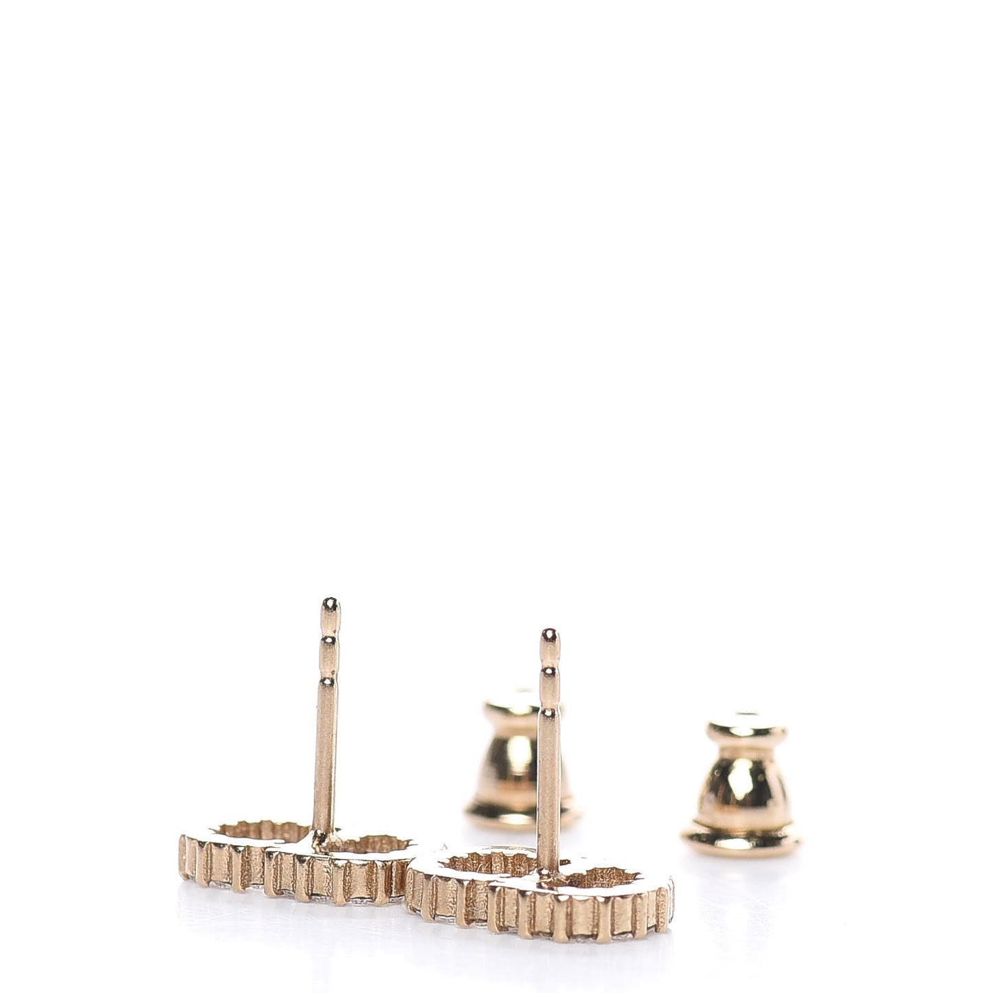 Crystal Clair D Lune Earrings Gold