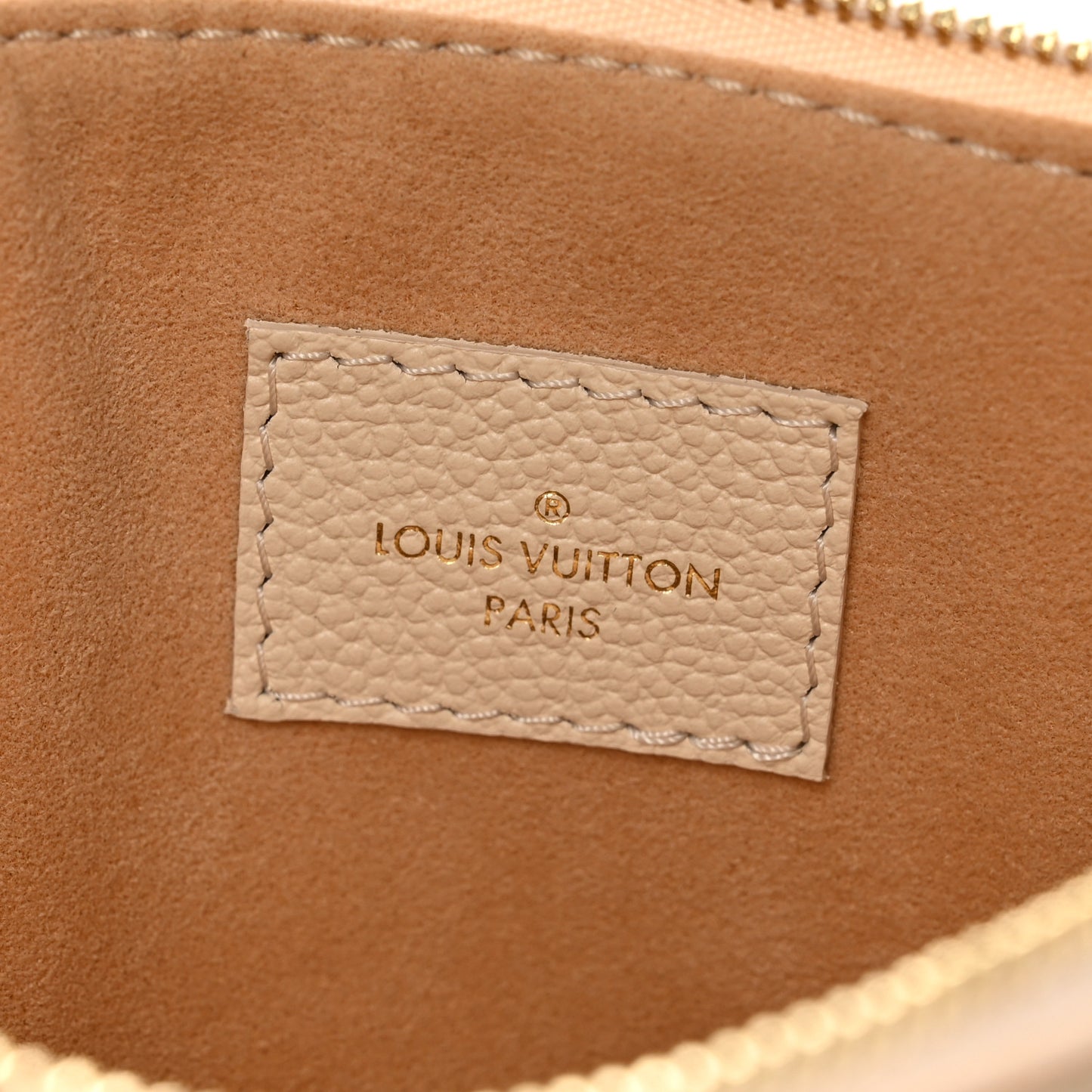 Empreinte Monogram Giant Multi Pochette Accessories Mini Pochette Cream