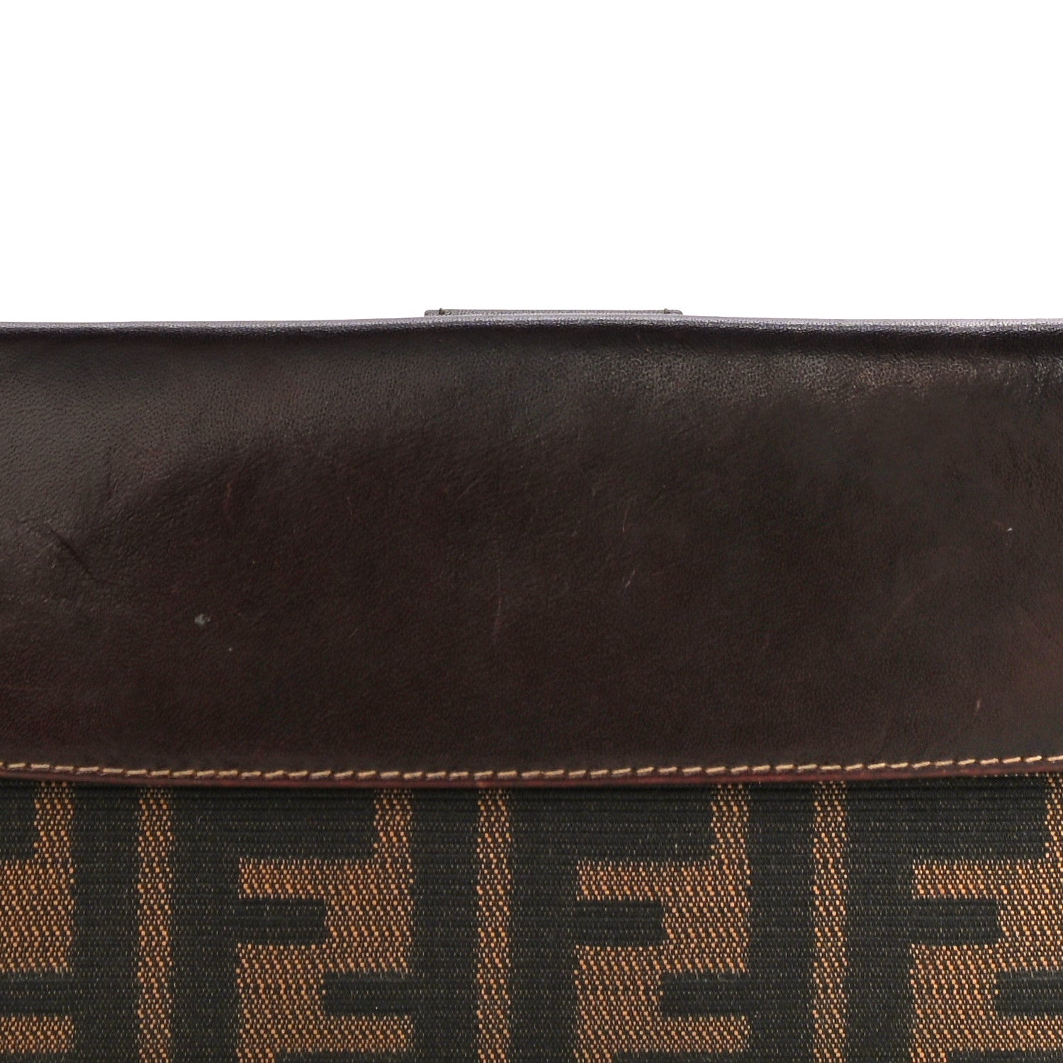 Fendi Zucca Continental Wallet Tobacco 8 of 28