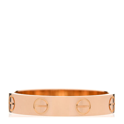 Cartier 18K Pink Gold 3.5mm LOVE Wedding Band Ring 54 7 3 of 5