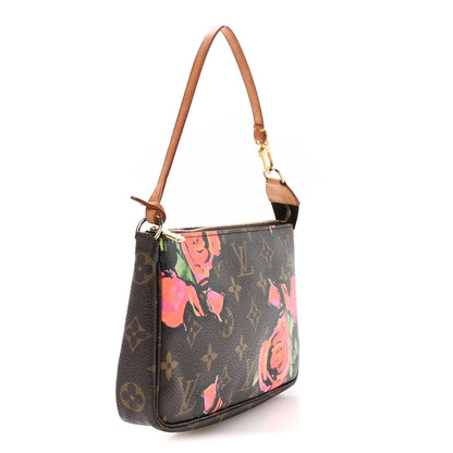 Louis Vuitton Monogram Roses Pochette Accessories 3 of 11