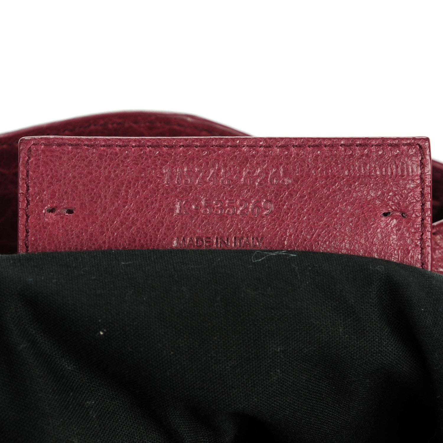 Balenciaga Agneau Classic Hardware City Cassis 7 of 7
