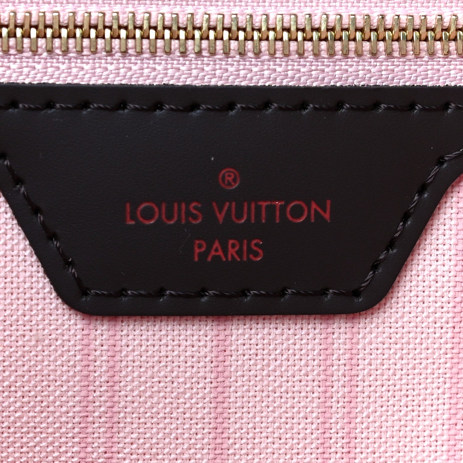 Louis Vuitton Damier Ebene Neo Neverfull MM Rose Ballerine 7 of 12
