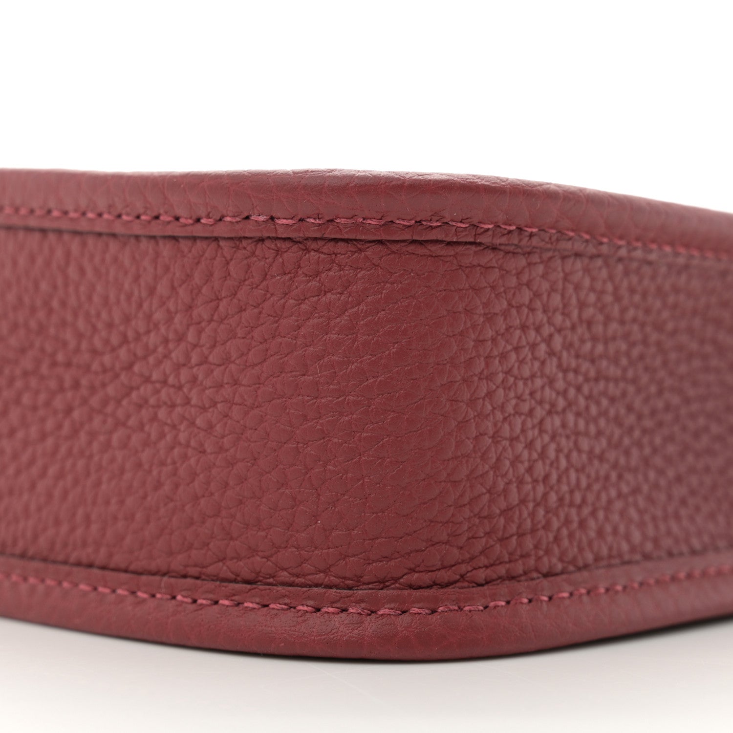 Hermes Taurillon Clemence Amazone Evelyne TPM Rouge H 10 of 11