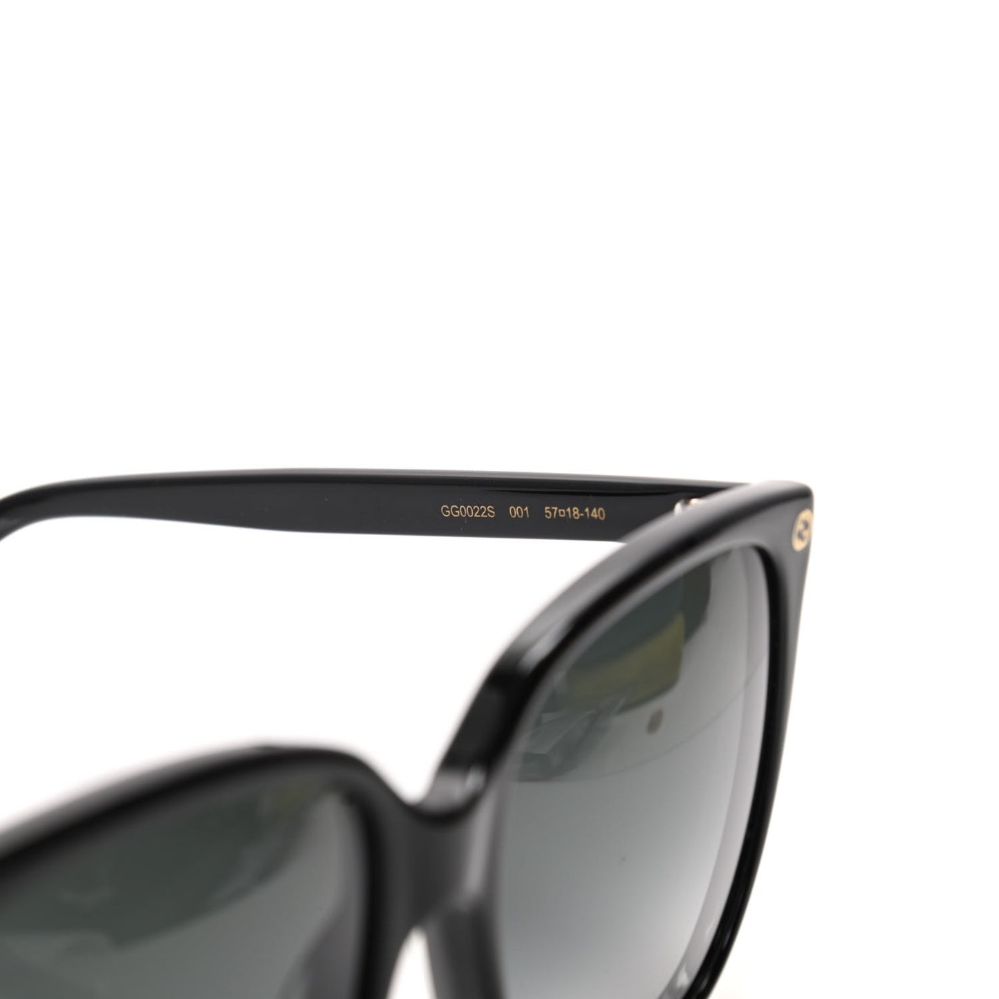 Acetate GG Sunglasses GG0022S Black