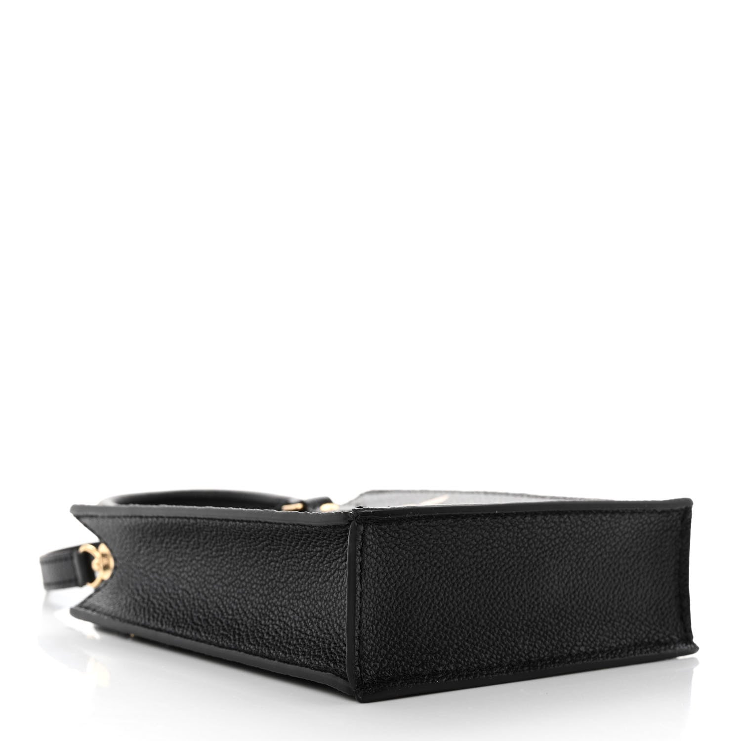 Louis Vuitton Empreinte Monogram Giant Petit Sac Plat Black Beige 4 of 9