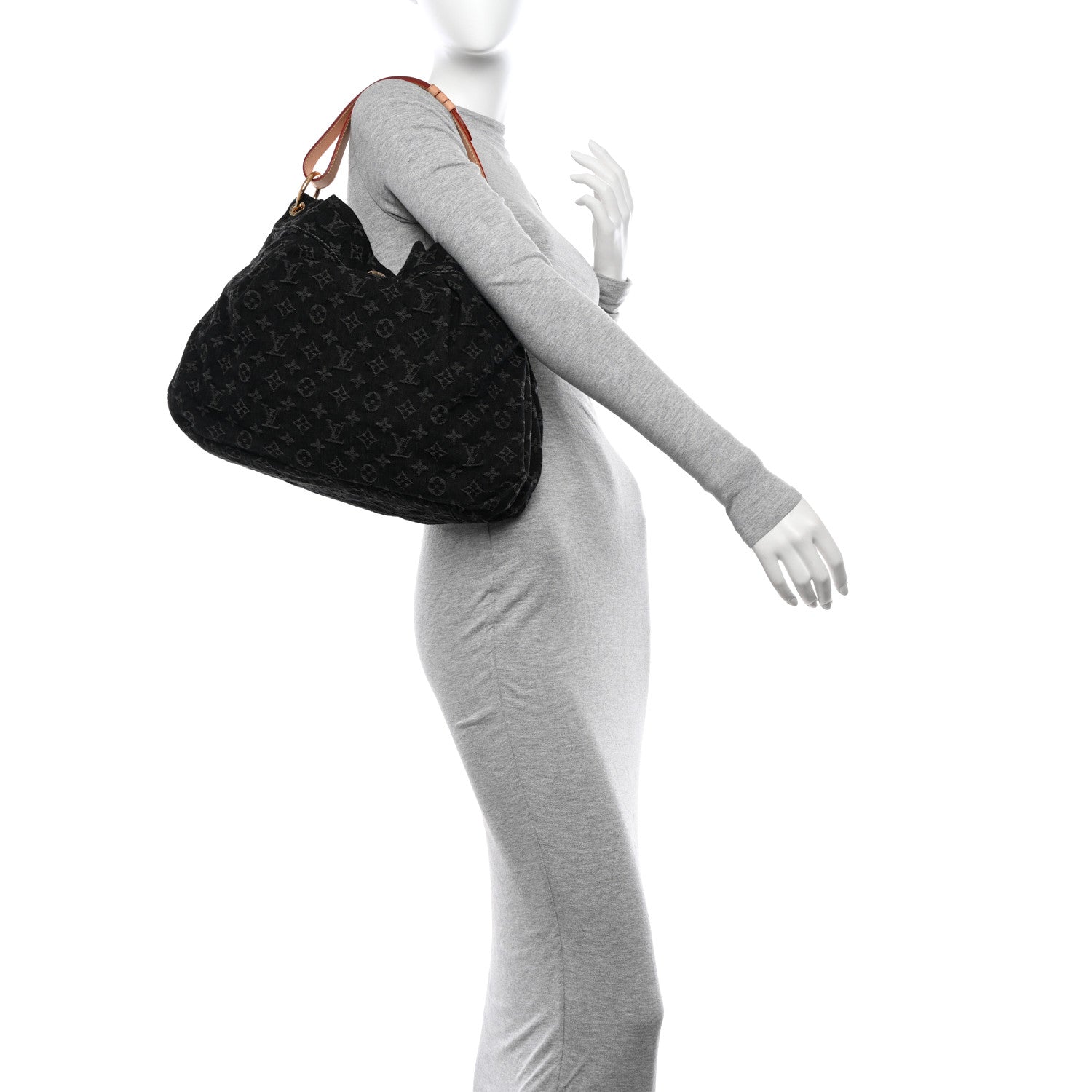 Louis Vuitton Denim Daily PM Black 3 of 10