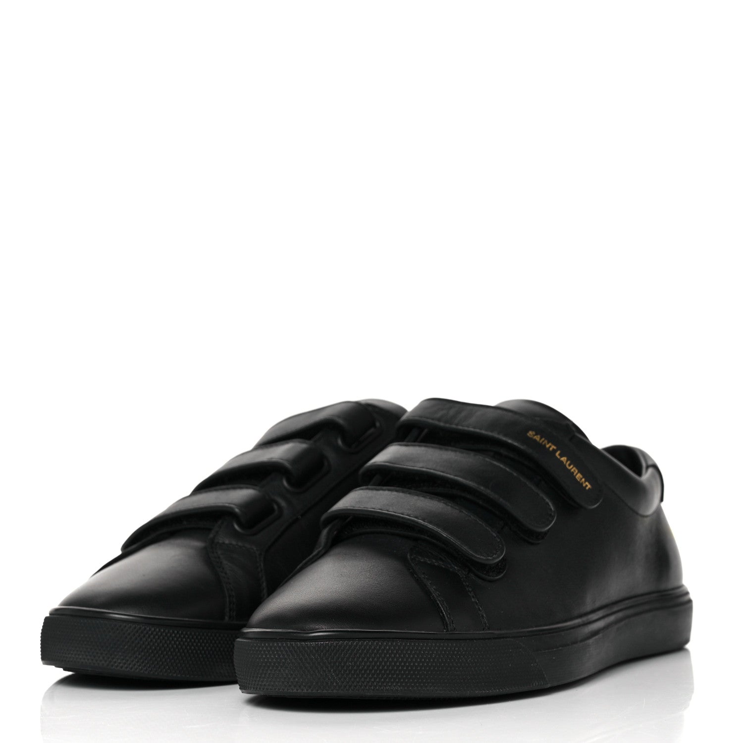Saint Laurent Calfskin Brooklyn Sneakers 38 black 6 of 22