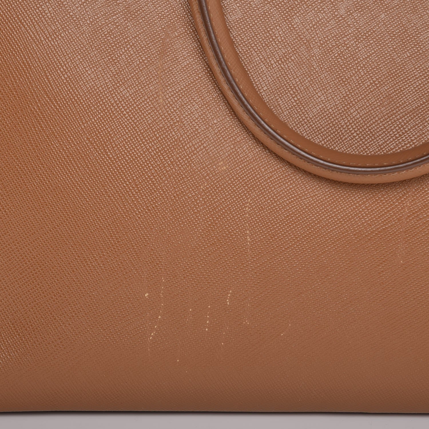 Prada Saffiano Large Galleria Double Zip Tote Caramel 10 of 15