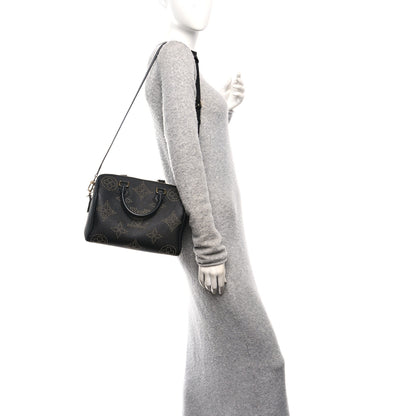 Louis Vuitton Empreinte Monogram Giant Studded Speedy Bandouliere 25 Black 2 of 9