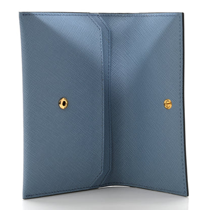 Prada Saffiano Greche Card Holder Astrale Soleil 5 of 6