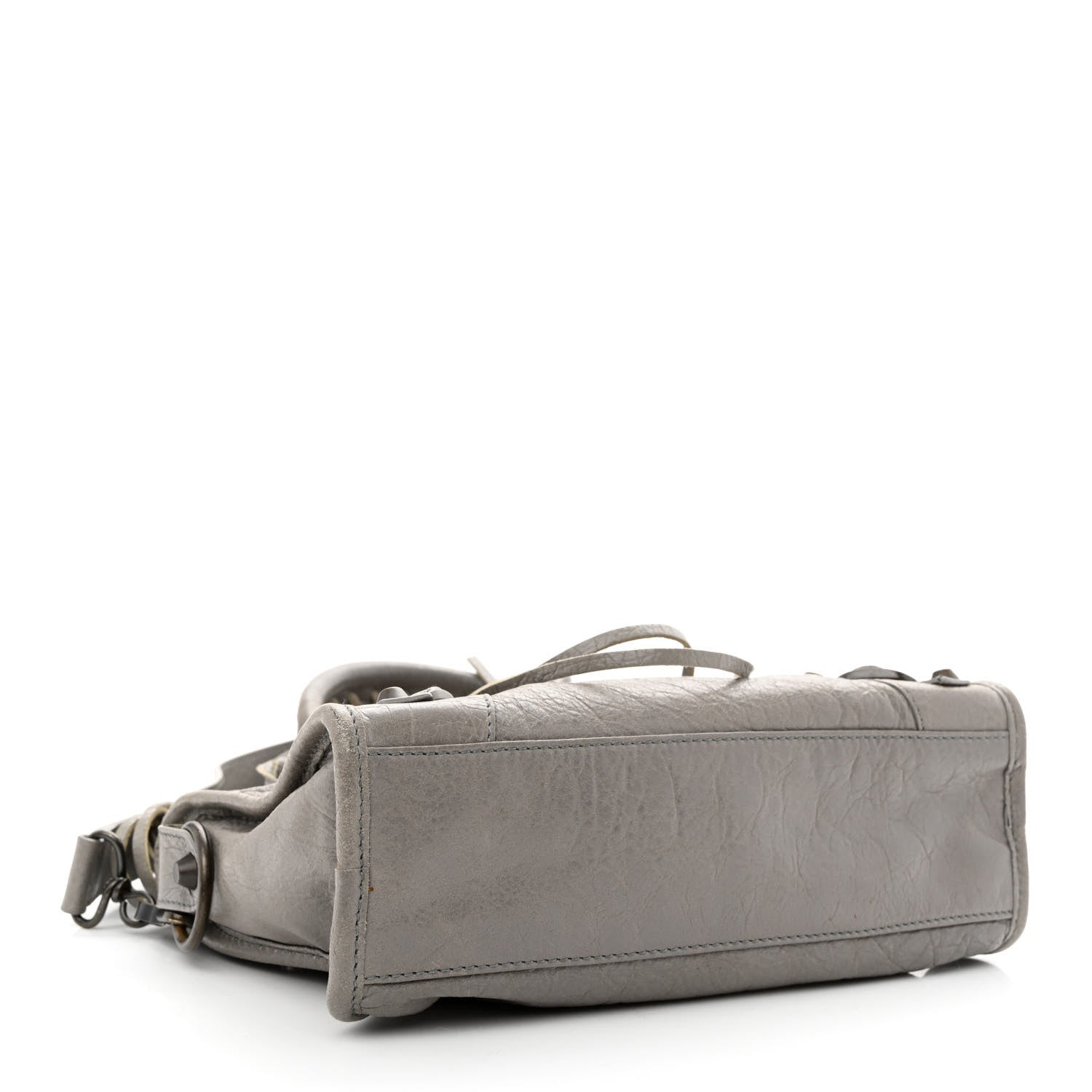 Balenciaga Agneau Classic Hardware Mini City Gris Pyrite 4 of 13