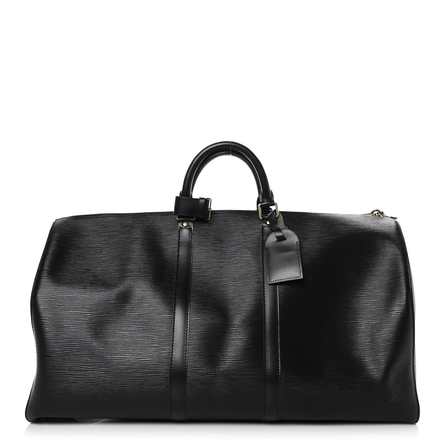Louis Vuitton Epi Keepall 55 Black 1 of 10