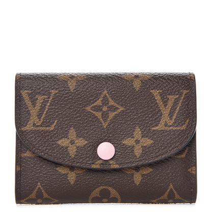 Louis Vuitton Monogram Rosalie Coin Purse Rose Ballerine 1 of 8