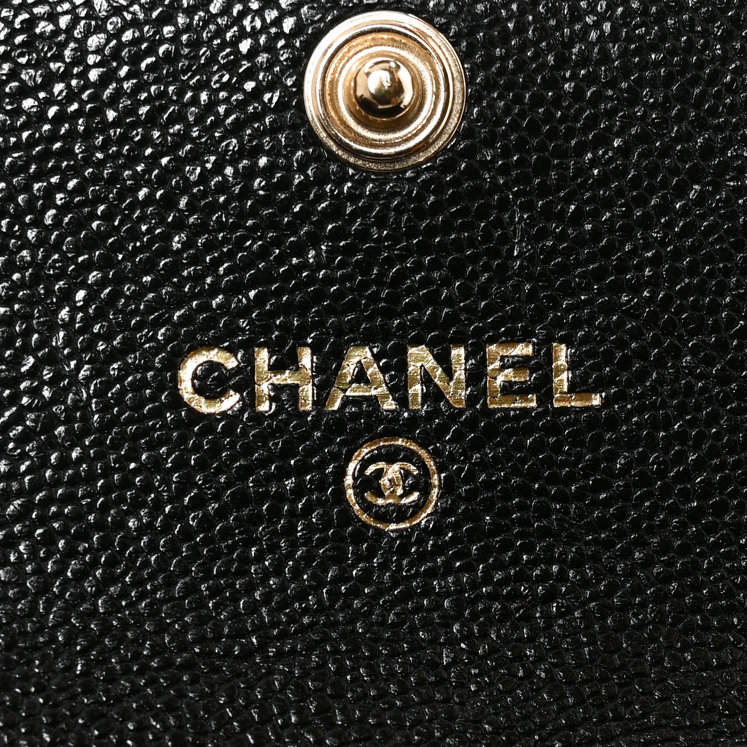 Chanel Caviar Quilted Boy Flap Card Holder Black 6 of 8