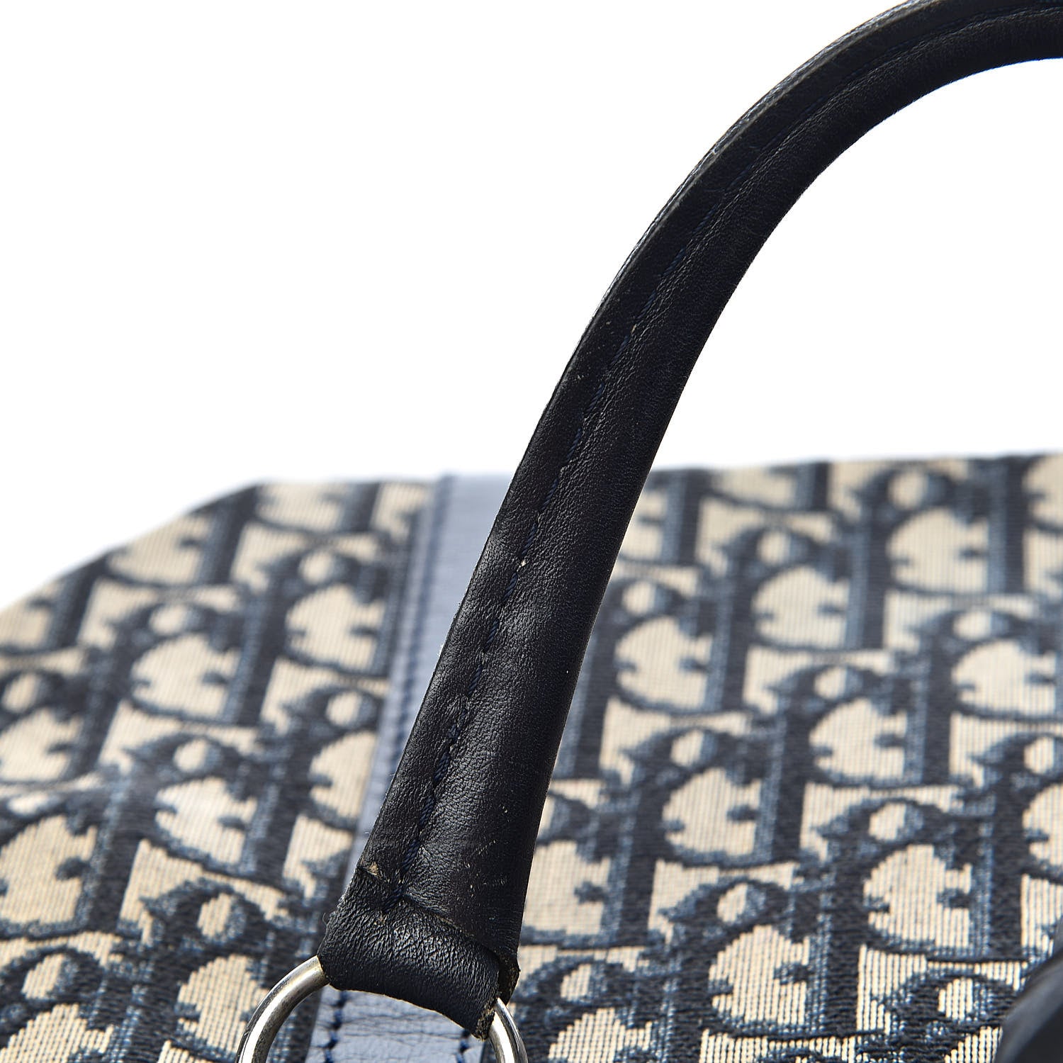 Christian Dior Monogram Duffle Navy Blue 11 of 17