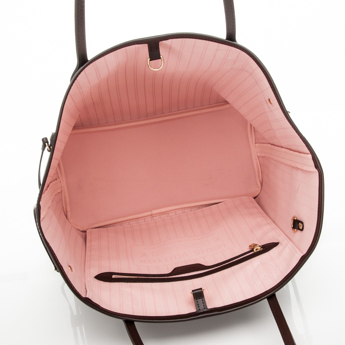 Damier Ebene Neo Neverfull MM Rose Ballerine