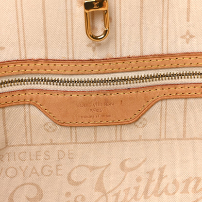 Louis Vuitton Damier Azur Neverfull MM 6 of 10