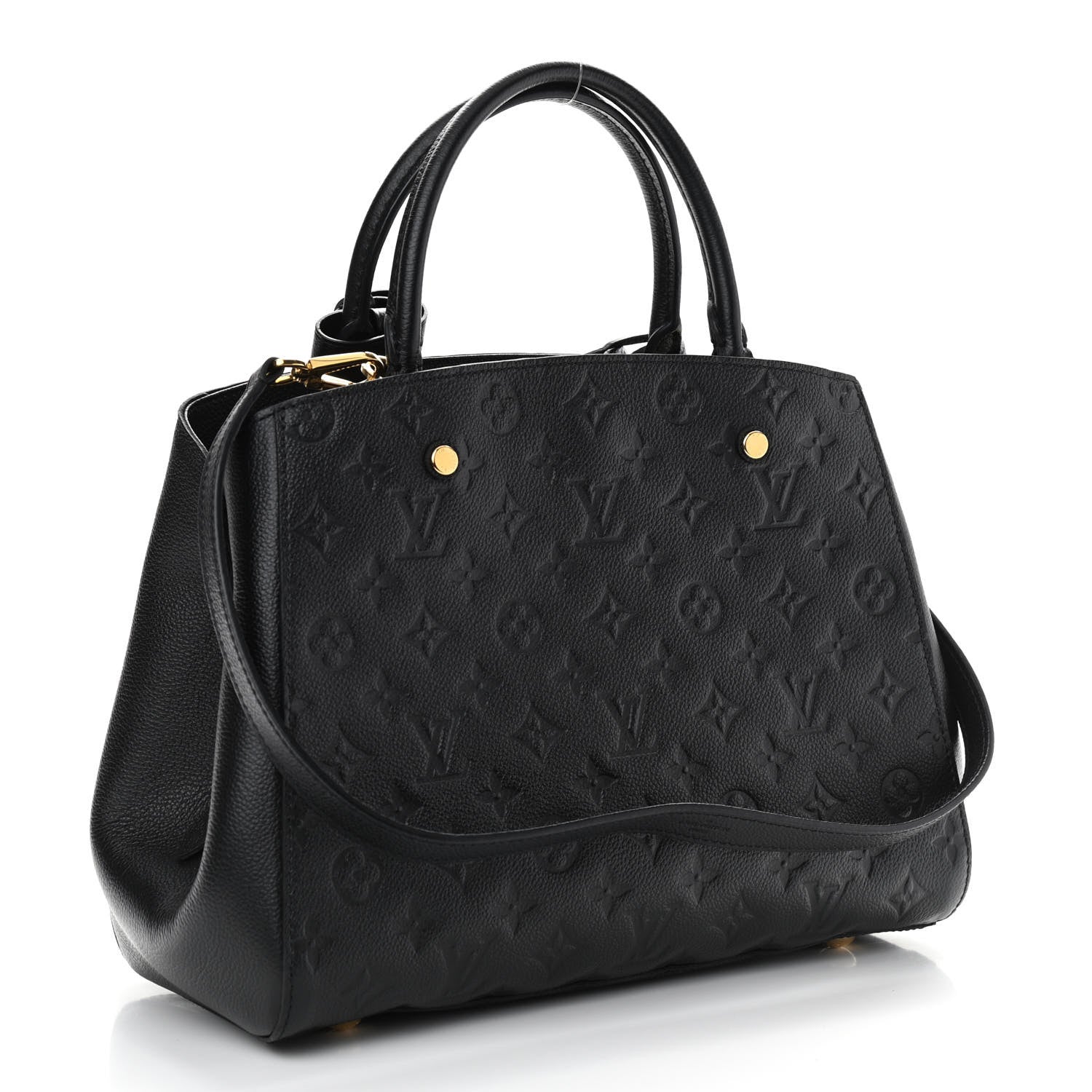 Louis Vuitton Empreinte Montaigne MM Black 3 of 11