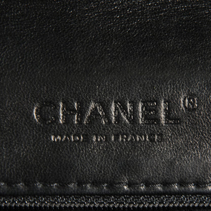 Chanel Lambskin Chocolate Bar 5 Chain Flap Black 6 of 8