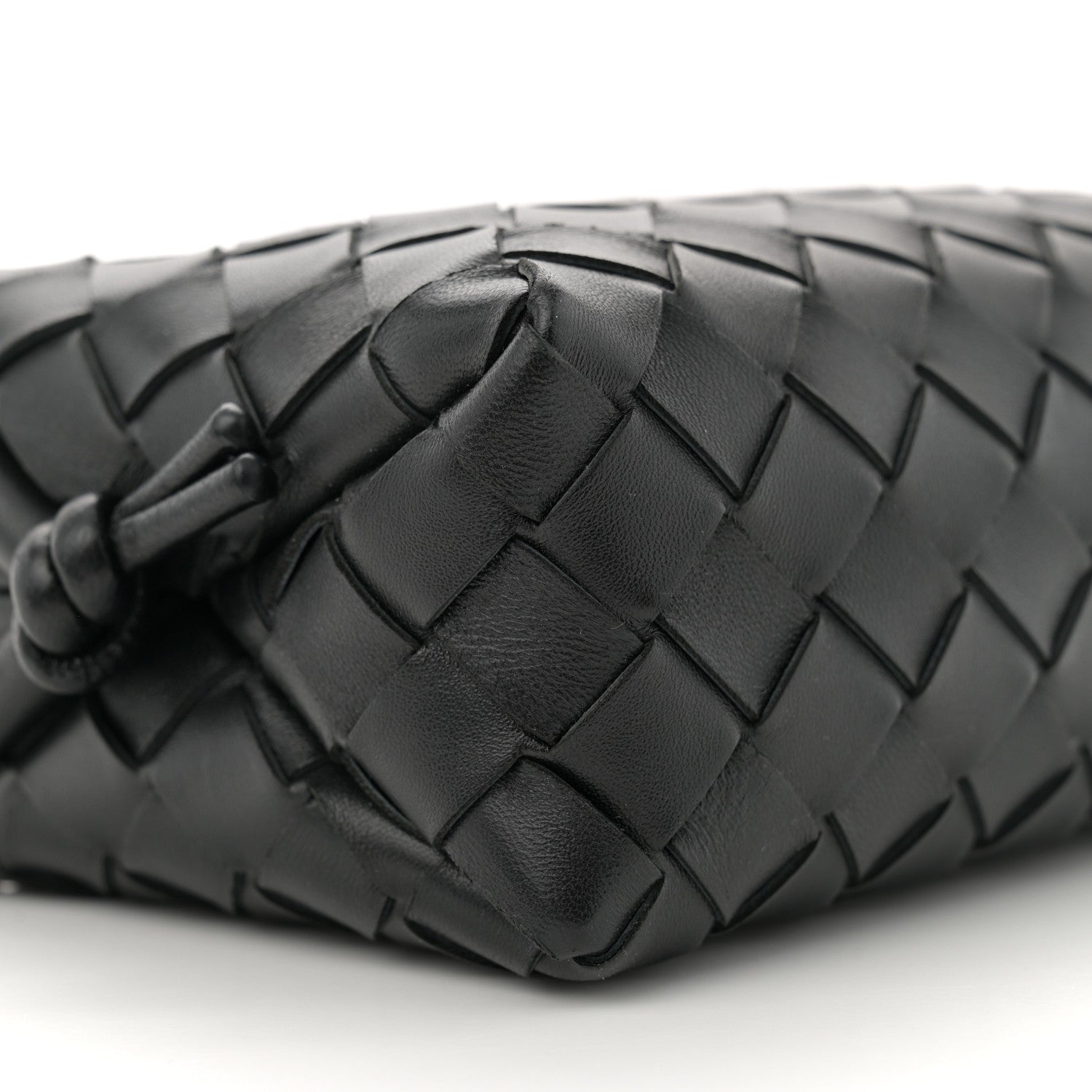 Bottega Veneta Nappa Intrecciato Mini Loop Camera Bag Black 8 of 9