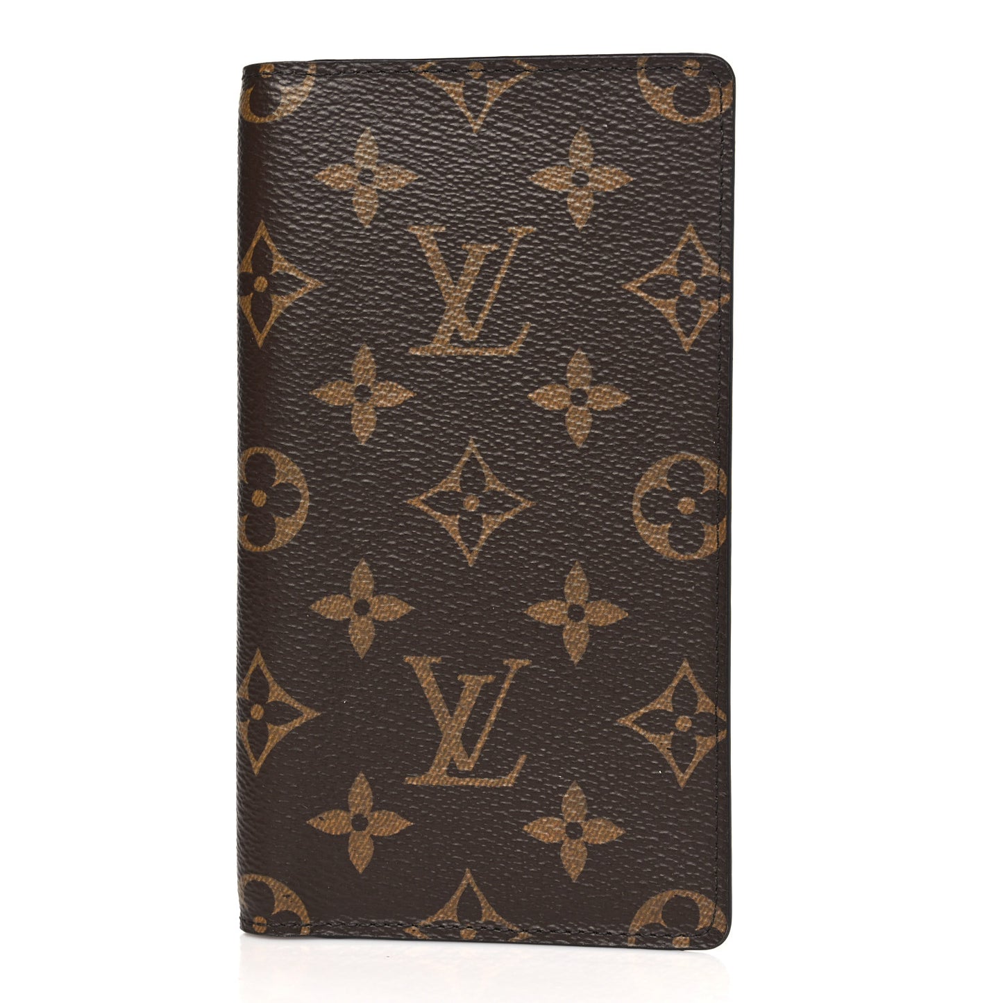 Monogram Checkbook Holder Case Wallet