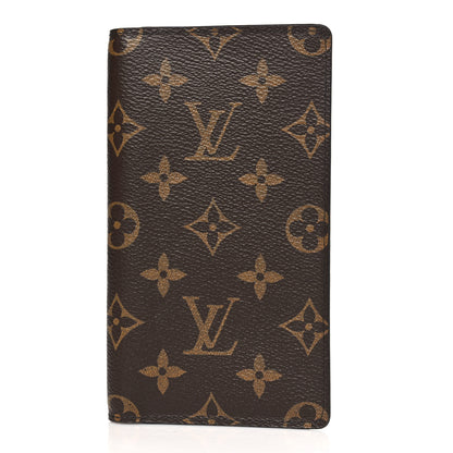 Louis Vuitton Monogram Checkbook Holder Case Wallet 1 of 9