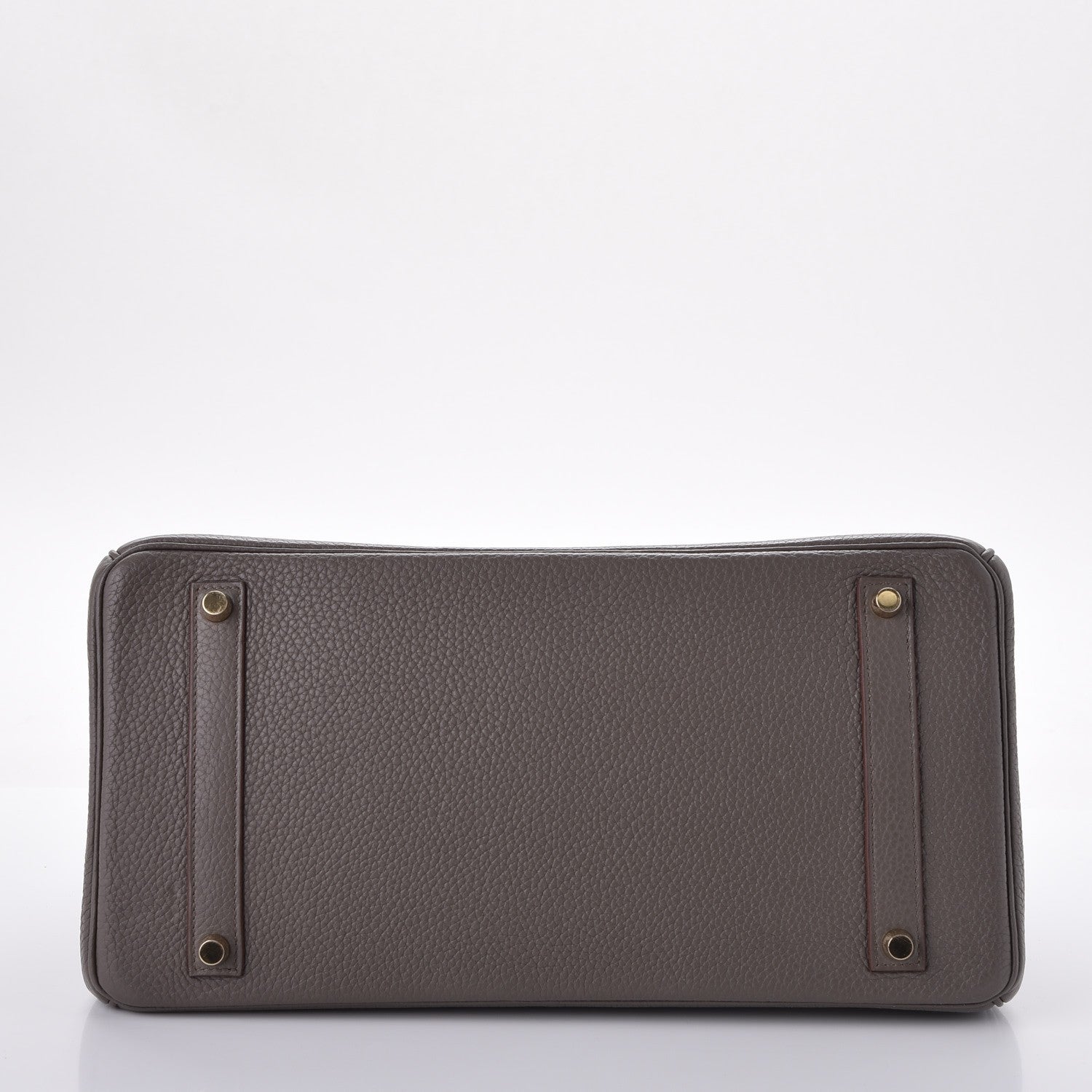 Hermes Taurillon Clemence Birkin 35 Etain 7 of 37