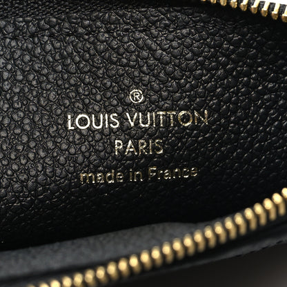 Louis Vuitton Empreinte Monogram Zipped Romy Card Holder Black 6 of 8