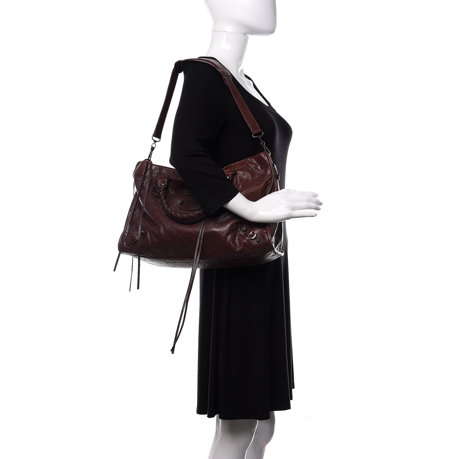 Balenciaga Agneau Classic Hardware City Cigare Fonce 3 of 11