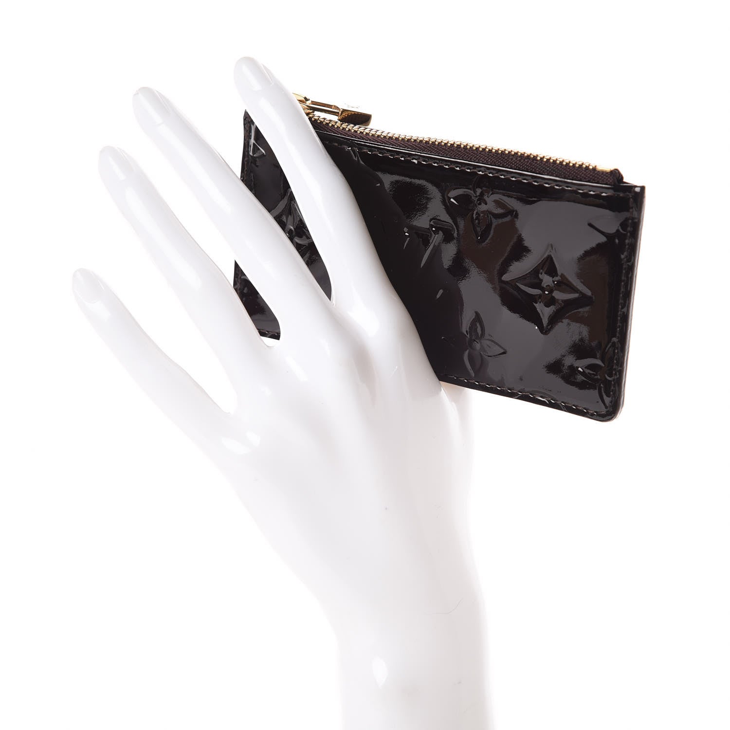 Louis Vuitton Vernis Pochette Key Pouch Amarante 2 of 7