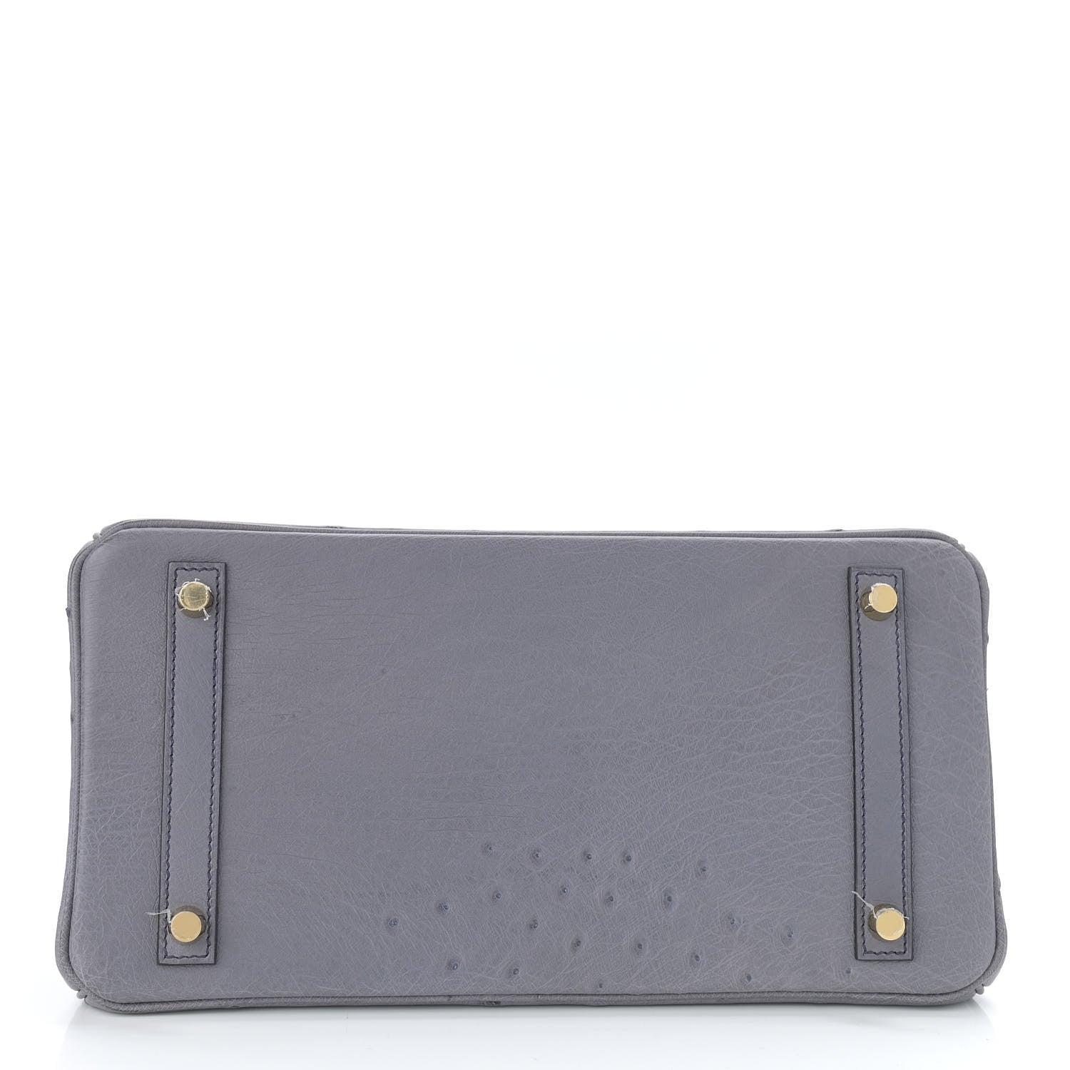 Hermes Ostrich Birkin 30 Gris Agate 12 of 13