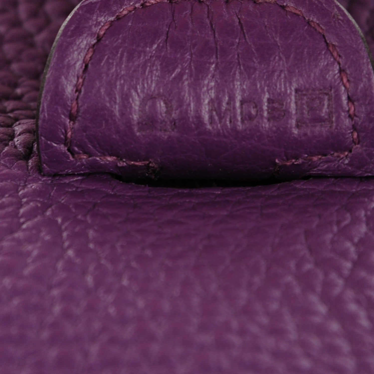 Hermes Taurillon Clemence Evelyne III PM Ultraviolet 7 of 9