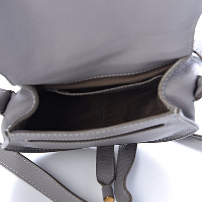 Chloe Calfskin Mini Marcie Round Crossbody Bag Cashmere Grey 5 of 11